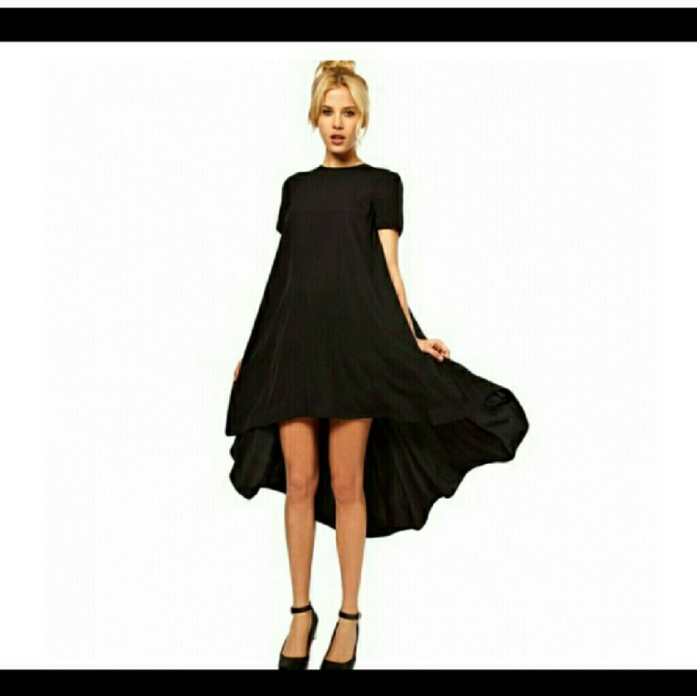 HAODUOYI High Low Dress